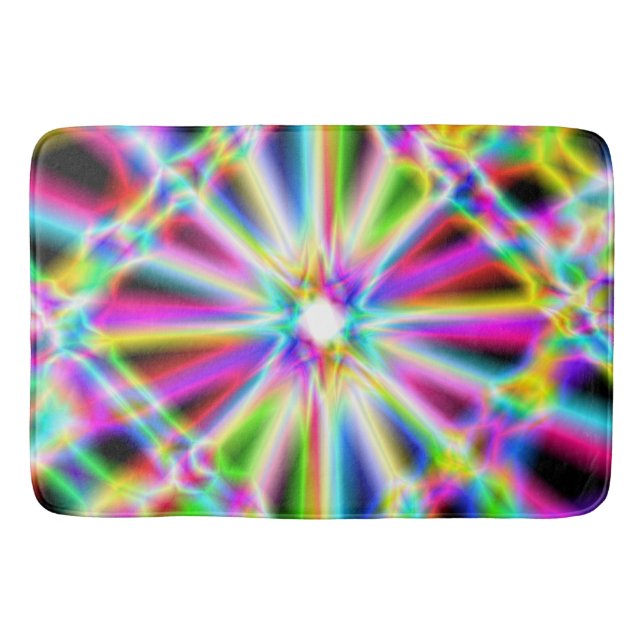 Iridescent Chrome 3 Bath Mat Badematte (Vorderseite)