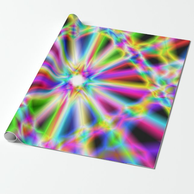 Iridescent Chrome 3 Wrapping Paper Geschenkpapier (Ungerollt)