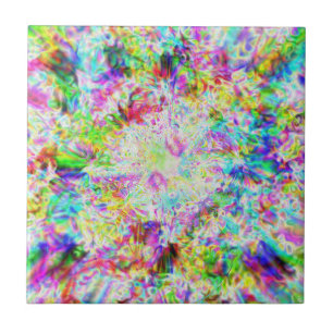 Iridescent Chrome Eight Fliese