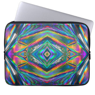 Iridescent Chrome Laptop Sleeve