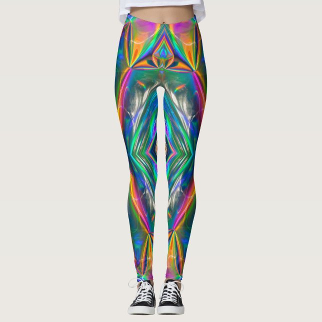 Iridescent Chrome Leggings (Vorderseite)