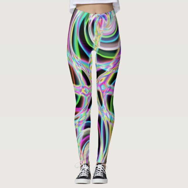 Iridescent Chrome Nine Leggings (Vorderseite)