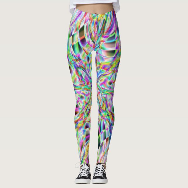 Iridescent Chrome Ten Leggings (Vorderseite)