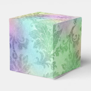 Iridescent Damask Geschenkschachtel