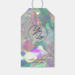Iridescent Gift Tags | Logo-Business-String-Tags Geschenkanhänger