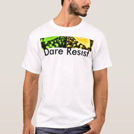 Iridescent Hearts Seamless Polka Dot Abstrakt Art T-Shirt