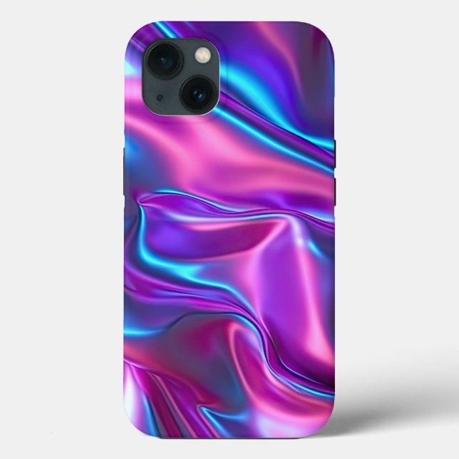 Iridescent Holographic Foil Case-Mate iPhone Hülle (Rückseite)