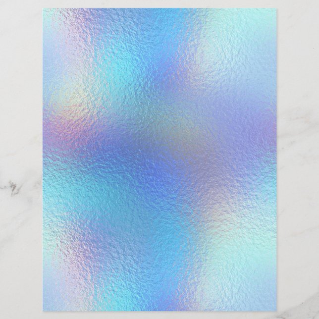 Iridescent Imitats Foil Scrapbook Paper Nr. 37 (Vorderseite)