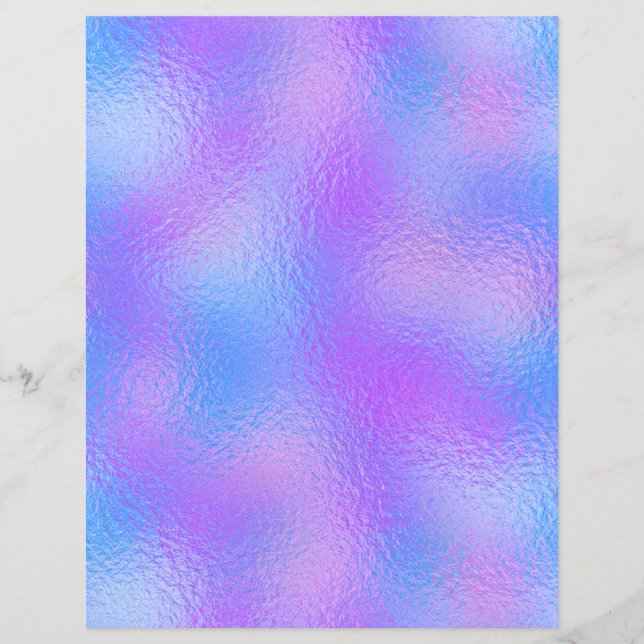 Iridescent Imitats Foil Scrapbook Paper Nr. 88 (Vorderseite)