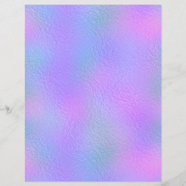 Iridescent Imitats Foil Scrapbook Paper Nr. 93 (Vorderseite)