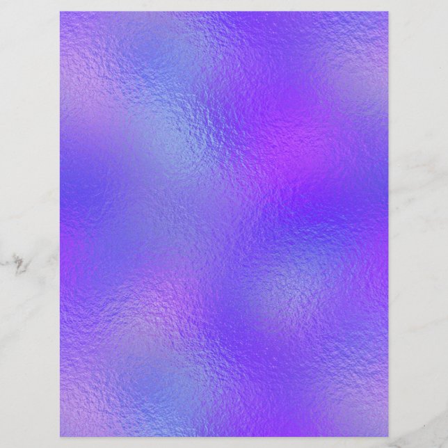 Iridescent Imitats Foil Scrapbook Paper Nr. 95 (Vorderseite)