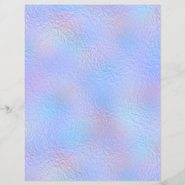 Iridescent Imitats Foil Scrapbook Paper Nr. 99 (Vorderseite)