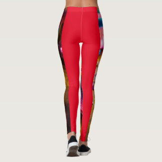Iridescent Jello Dessert Würfel drucken Leggings
