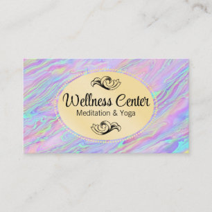 Iridescent Liquid Visitenkarte