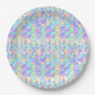 Iridescent Mermaid Scale Pappteller