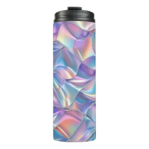 Iridescent Metallic 6 geometrisch Thermosbecher