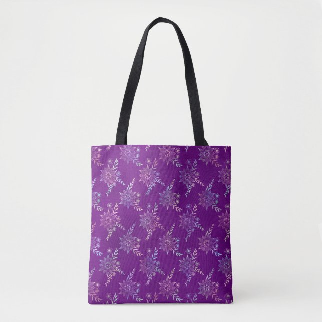 Iridescent Metallic Bohemisch Unicorn Muster (Vorderseite)
