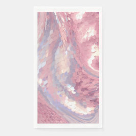 Iridescent Pink and Purple Sequin Serviette