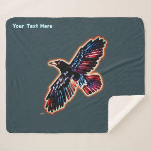 Iridescent Raven Sherpadecke