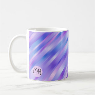 Iridescent Ribbons Personalisiert Coffee Tasse