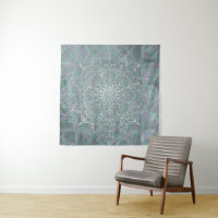 Iridescent Shimmer Mandala Boho Chic