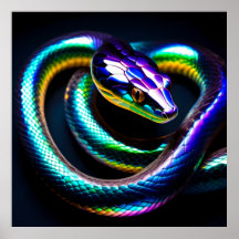 Iridescent Snakes