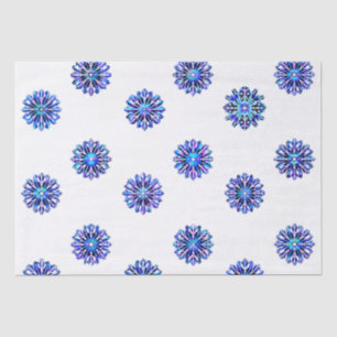 Iridescent Snowflakes Weihnachten Hanukah Geschenk Seidenpapier
