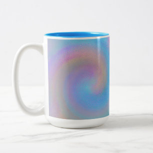 Iridescent Spiral Zweifarbige Tasse