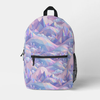 Iridescent Terra Backpack Bedruckter Rucksack