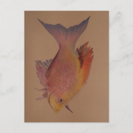 Irideszierende Fische Postkarte