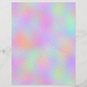 Irideszierende Imitate Foil Scrapbook Paper Nr. 59