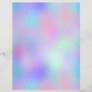 Irideszierende Imitate Foil Scrapbook Paper Nr. 61