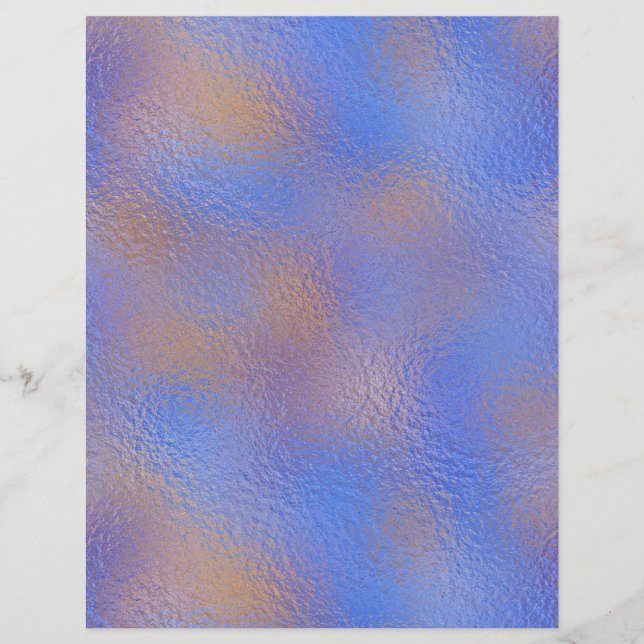 Irideszierende Imitate Foil Scrapbook Paper Nr. 90 (Vorderseite)