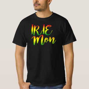 Irie Mon - G00d Vibes Only Rasta Reggae Roots T-Sh T-Shirt