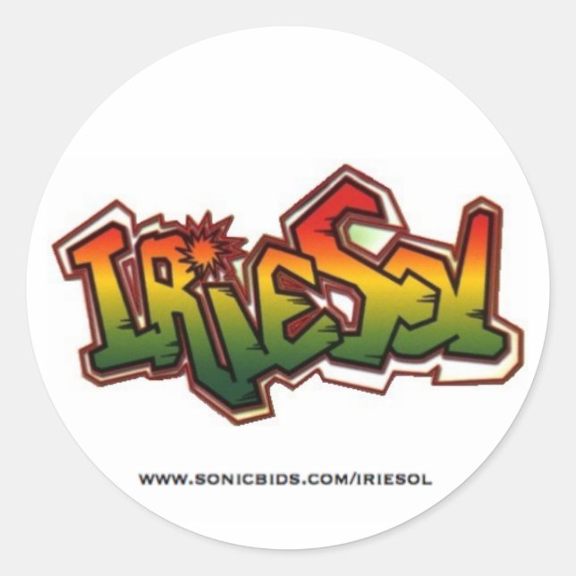 Irie Sol Sticker (Vorderseite)