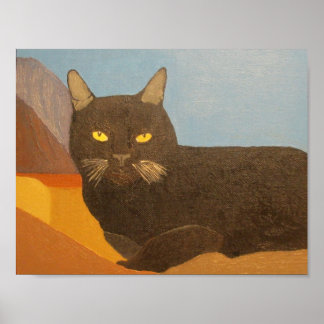 Irina Die Katze und der San Bernardino Poster