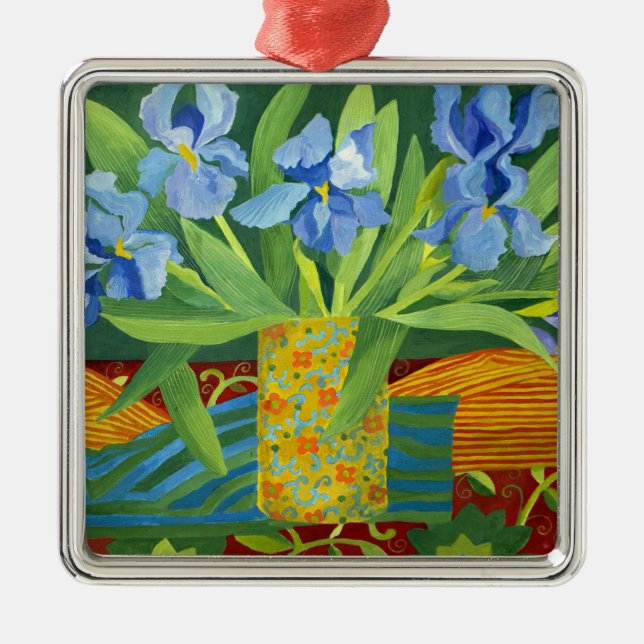 Iris 2014 ornament aus metall (Vorne)