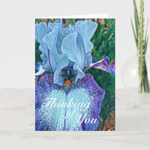 Iris Art "Thinking of You" Karte