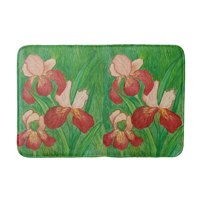 Iris Bath Mat Badematte (Vorderseite)