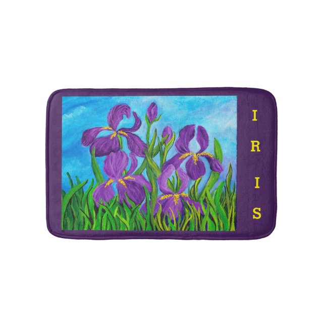 Iris Bath Mat Badematte (Vorderseite)