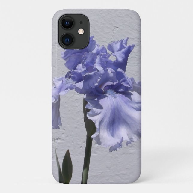 Iris Bloom Case-Mate iPhone Hülle (Rückseite)