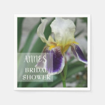 Iris Blume Brautparty Paper Napkins