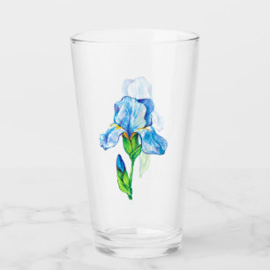 Iris-Blume Glas