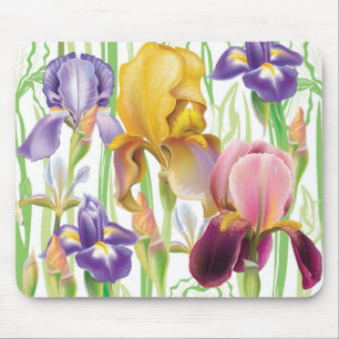 Iris-Blume Mousepad