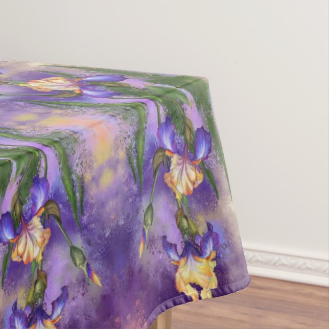 Iris Blume Tableclout Tischdecke (Beispiel)