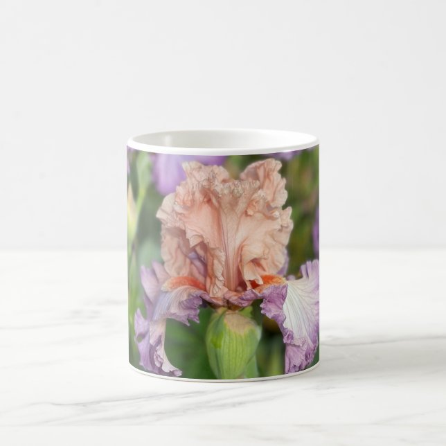 Iris Blume Tasse (Mittel)