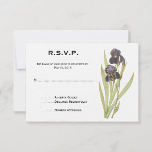 Iris Blume UAWG RSVP Karte