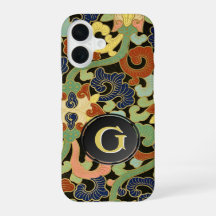 Iris Blumen Monogramm