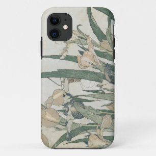 Iris-Blumen und Heuschrecke, c.1830-31 Case-Mate iPhone Hülle
