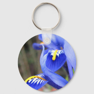 Iris-Blütenblätter-Schlüsselanhänger Schlüsselanhänger